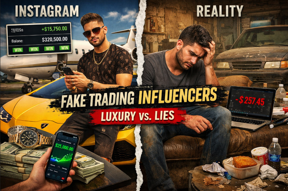 “The Fake Trading Influencer Scam: Exposing Fake P&L Screenshots, Rented Luxury, and the Instagram…