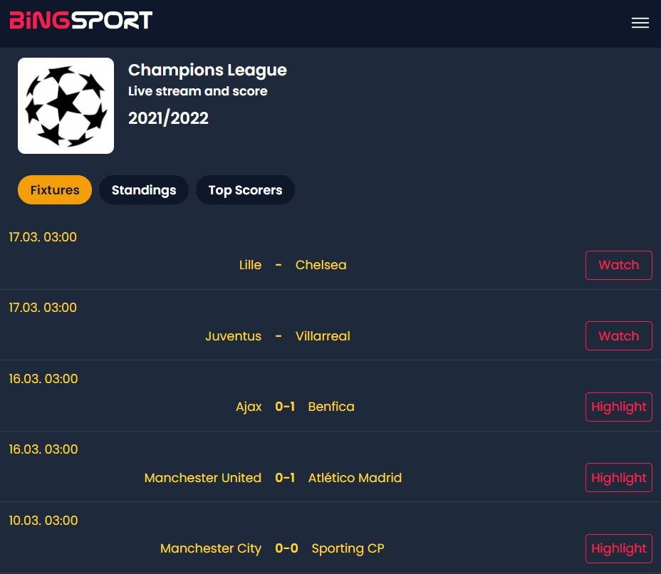 Champions League - Live Football 247Sport - Medium