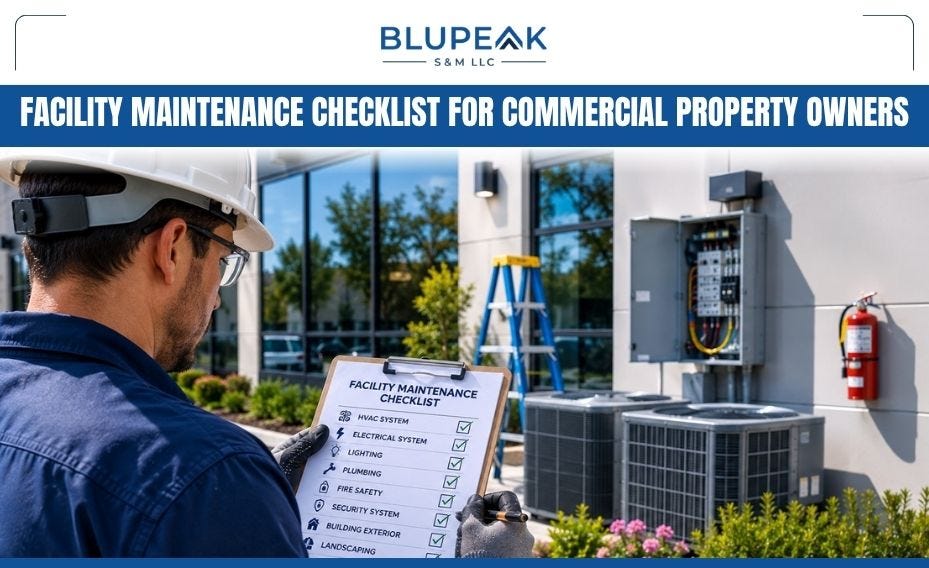 Facility Maintenance Checklist for Commercial Property Owners