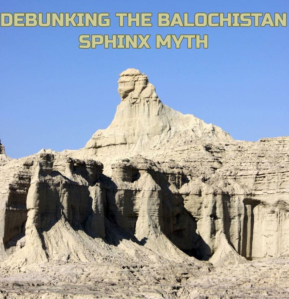 Debunking The Balochistan Sphinx Myth | by Ancient Pakistan | Medium