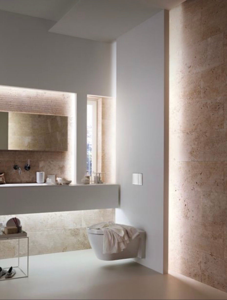 Bathroom Lighting masterclass. How to create a sanctuary by layering