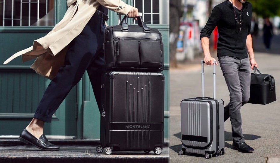 Voyagez avec style grâce aux valises cabine Montblanc : élégance  intemporelle et fonctionnalité haut de gamme ! | by Sac de voyag | Medium