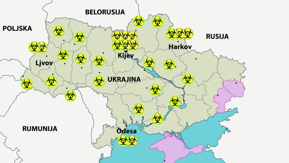 Ruski zvaničnici tvrde: Amerika sprema biološke napade