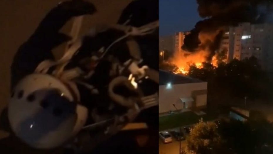 OBJAVLJEN UZNEMIRUJUĆI SNIMAK KATAPULTIRANOG PILOTA Teške scene u Rusiji posle pada aviona Su-34…