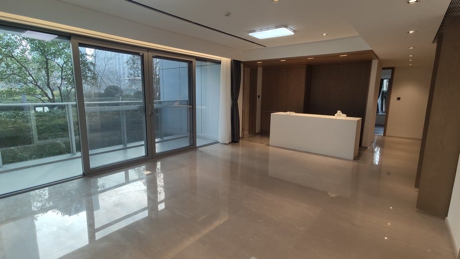 Modern unfurnished apartment for rent in Hangzhou, China Troy Hong