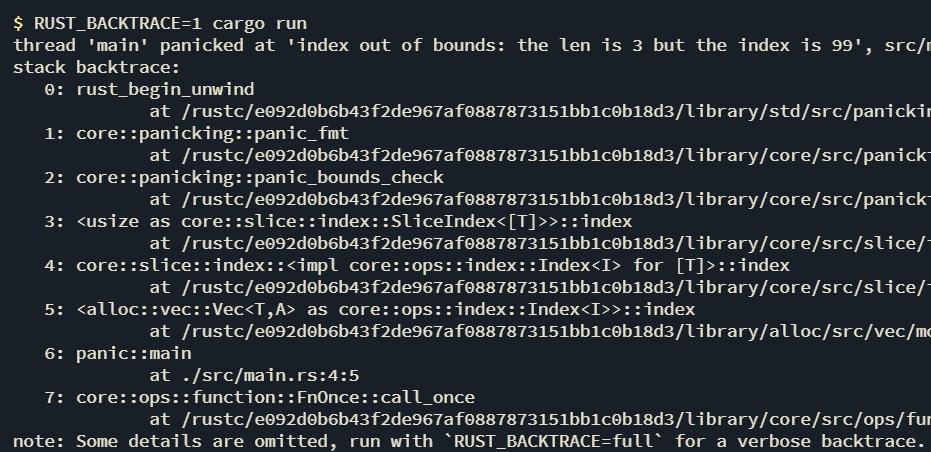Rust:”Error Handling” Anlamak. panic! ile Kurtarılamaz Hatalar | by ...