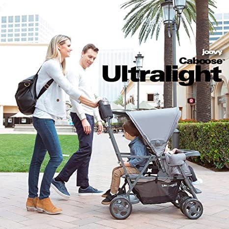 Lightweight sit outlet and stand stroller