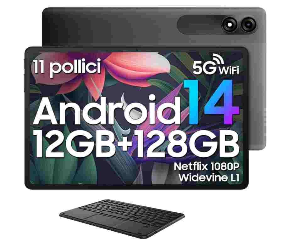 AKNICI Pellicola Protettiva per Blackview Tab90 Wifi/Blackview Tab9 Wifi/ Blackview Tab90 Tablet 11 Pollici Android 12, Vetro Temperato Film, Ultra Trasparente/Anti-graffio/Durezza 9H, Pacco da 2