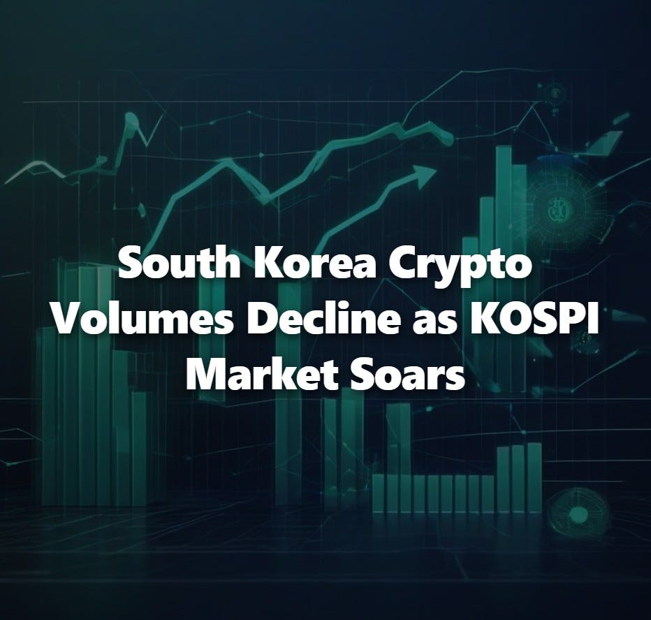 South Korea Crypto Volumes Decline as KOSPI Market Soars — eMintage