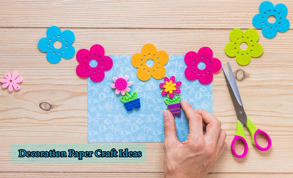 Room Decoration Paper Craft Ideas For Wall Decoration By Robiul Islam 