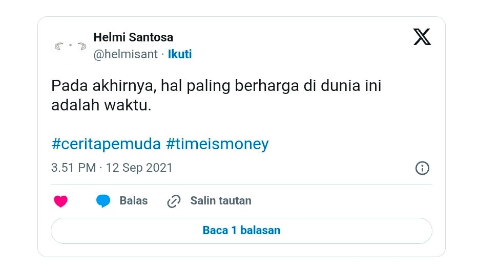 Menghibur Diri