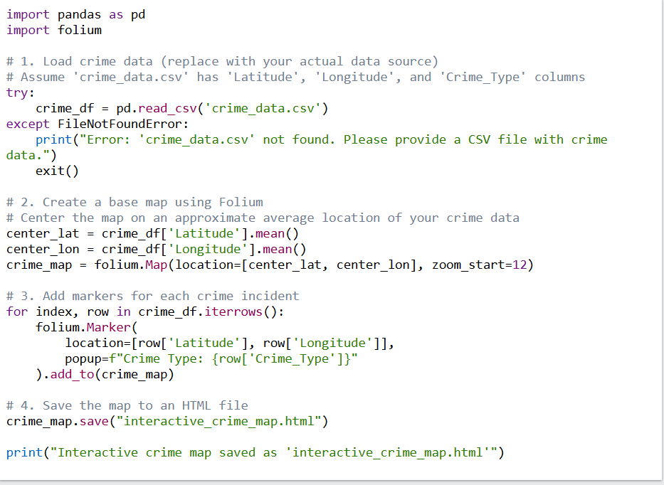 Python and Crime Analysis. Introduction: | by Navarretecarlos | Medium