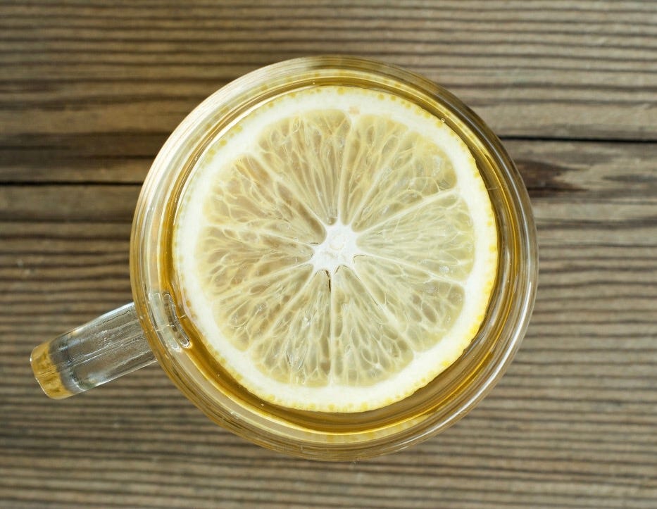 Warm Lemon Water + Apple Cider Vinegar by Joanne Yue Naturally