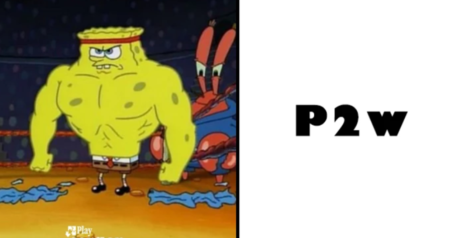 P2W가 없으면 지속가능한 P2E도 없다.