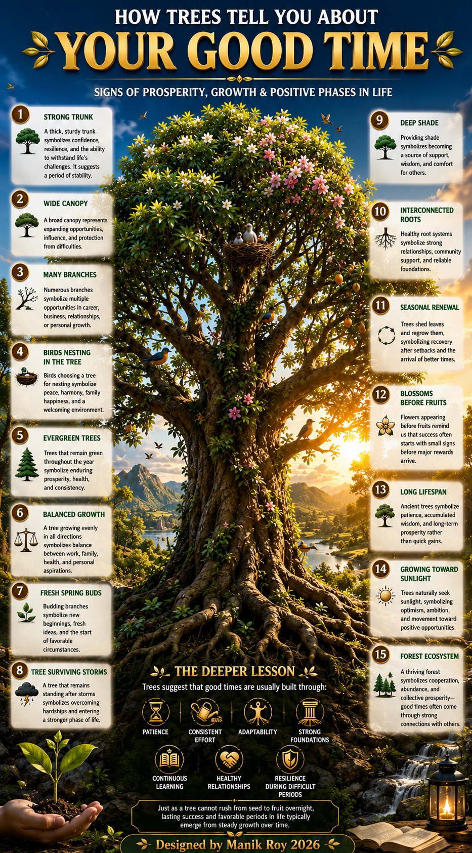 Trees Tell About Your Good Time