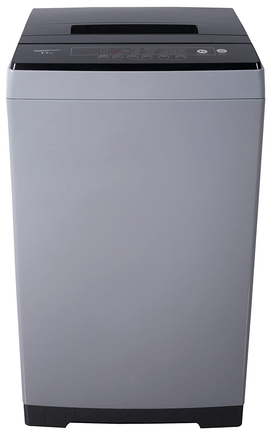 AmazonBasics 6.5 kg FullyAutomatic Top Load Washing Machine (Grey