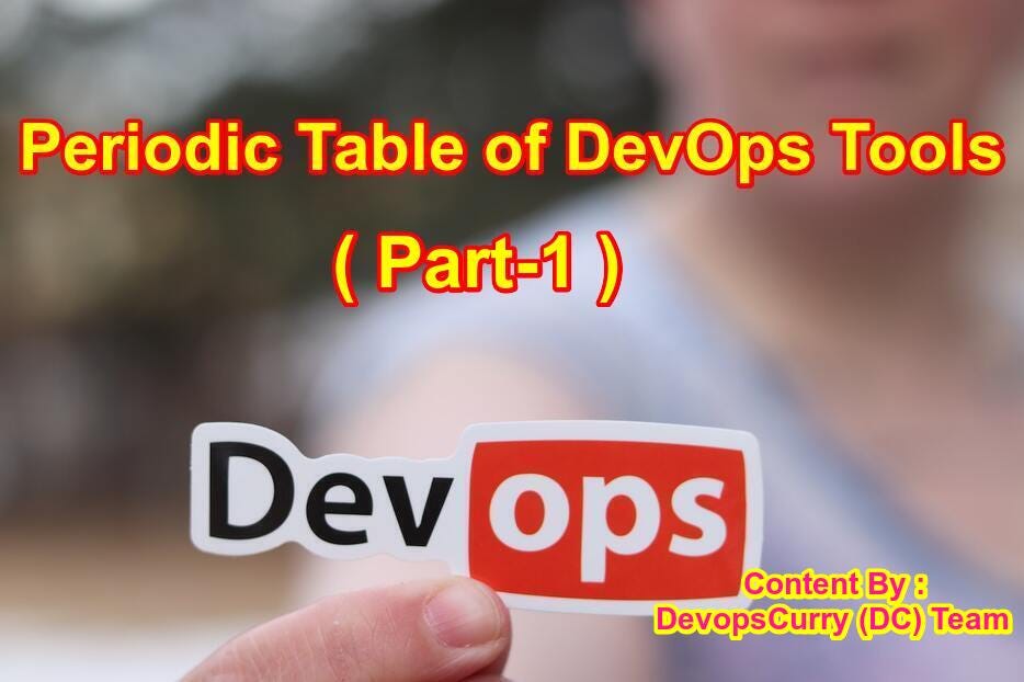 Periodic Table of DevOps Tools. What is the DevOps Periodic Table? | by  DevopsCurry (DC) | Medium