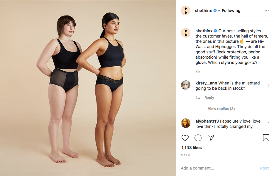 Thinx is winning the content game., by Sarah Bhatt