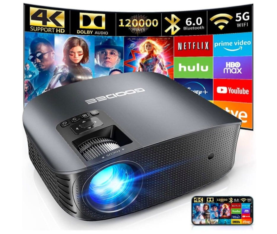 GooDee Projector 4K Review Cinema experiences at Home by On The