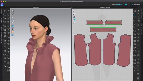 Parsons Clo3D Virtual Fashion Design: Course 2, by Margaret Maynard-Reid