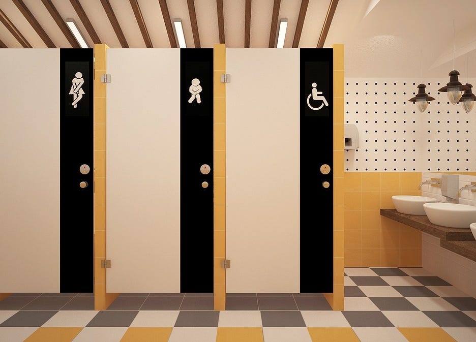 The Paradox of Gender-Neutral Toilets | by Katy Preen | Fearless She Wrote  | Medium