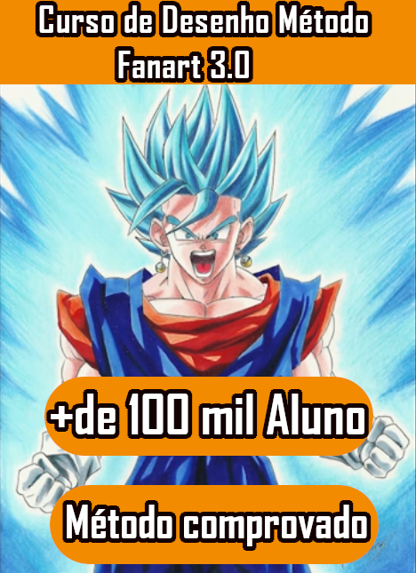 Método Fanart 3.0 - Curso Online  Anime dragon ball goku, Anime