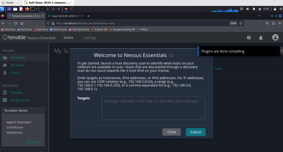 From Scan to Patch: A Vulnerability Assessment and Automated Remediation Using Nessus and Ansible