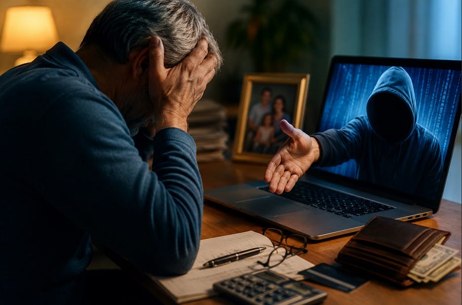 Recovery scammers prey on people who have already lost everything — ChatGPT