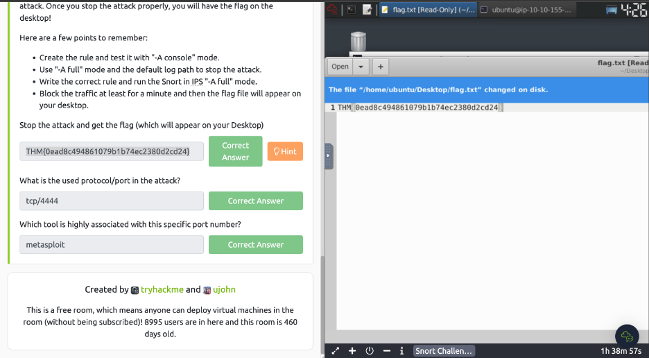 Snort Challenge Live Attacks Reverse Shell Tryhackme By Snort Challenge Live Attacks Reverse Shell Tryhackme By