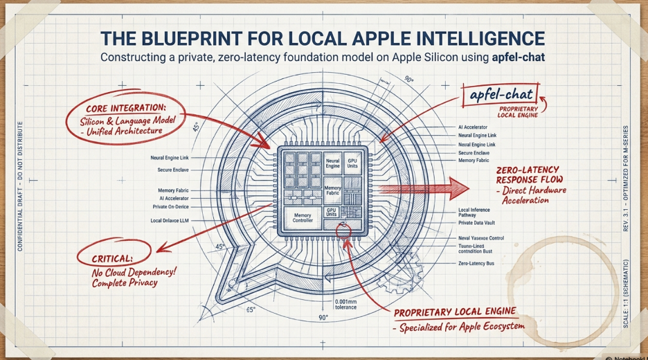 Another Face of Apple Intelligent — Apple Foundation Models with apfel-chat