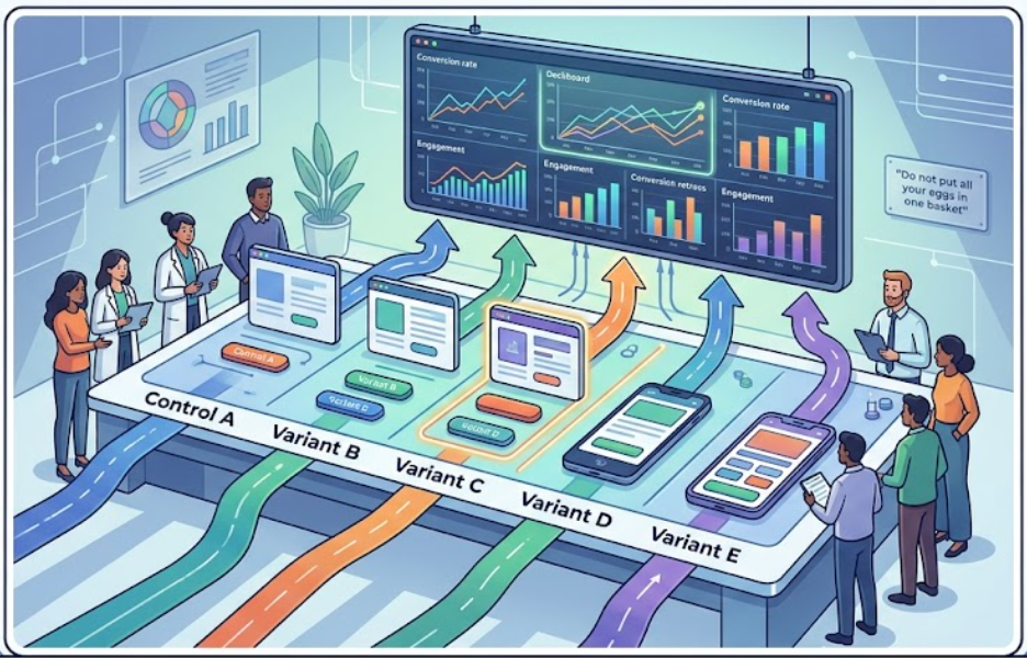 A Practical Guide to A/B/n Testing: When One Challenger Is Not Enough