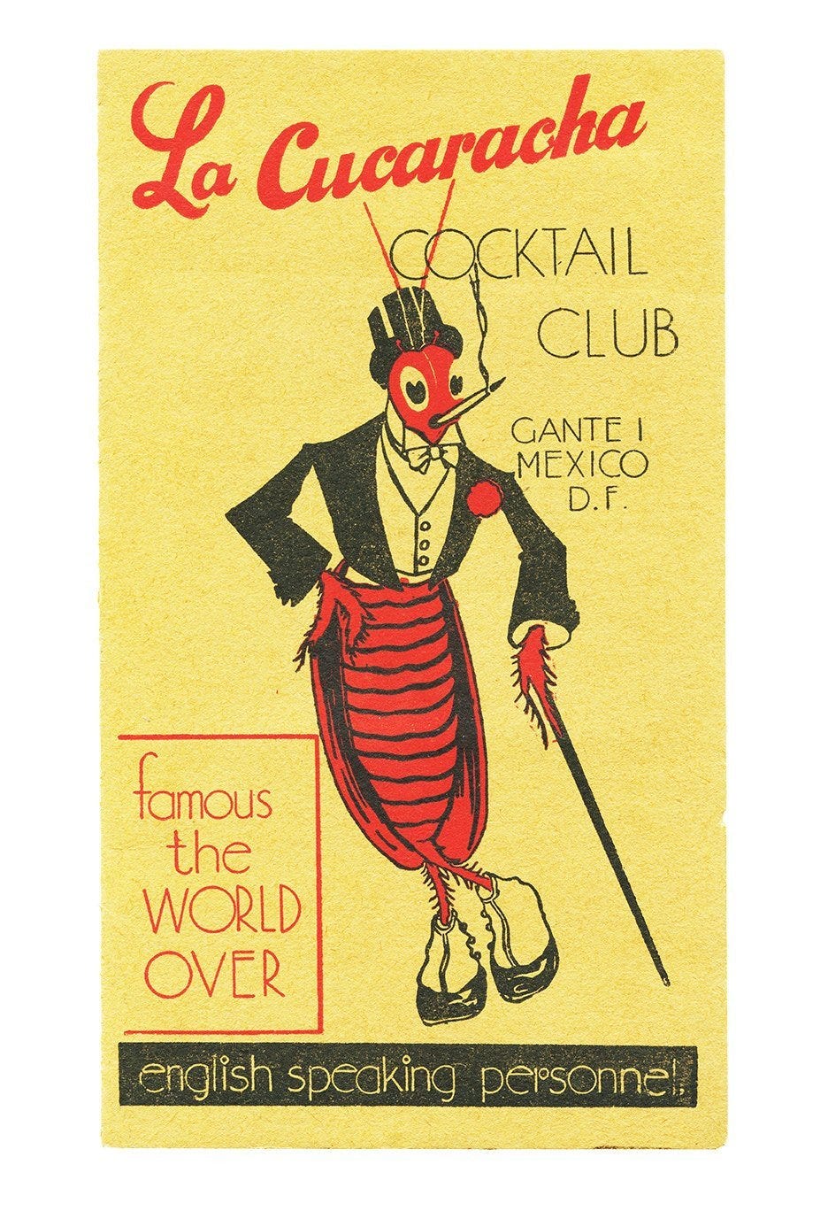 La Cucaracha (The Cockroach)