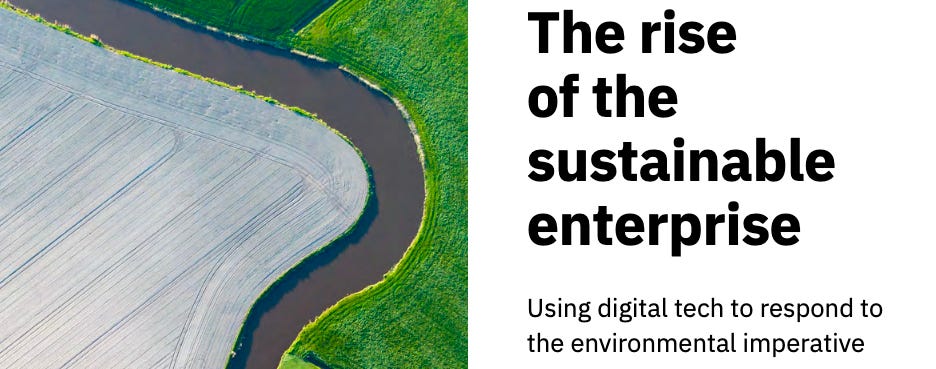 Digital Innovation Can Enable Environmental Action | by IBM Center for ...