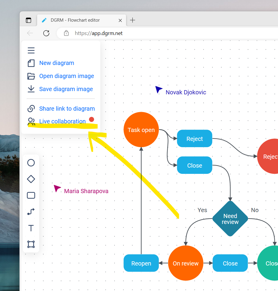 with Friends using WebRTC