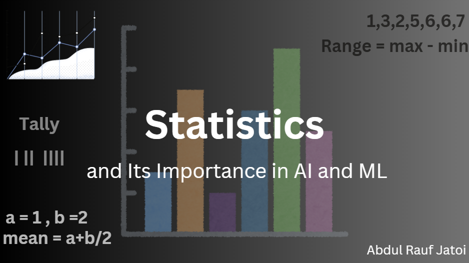 Statistics and Its Importance in AI and ML | by Abdul Rauf | Medium
