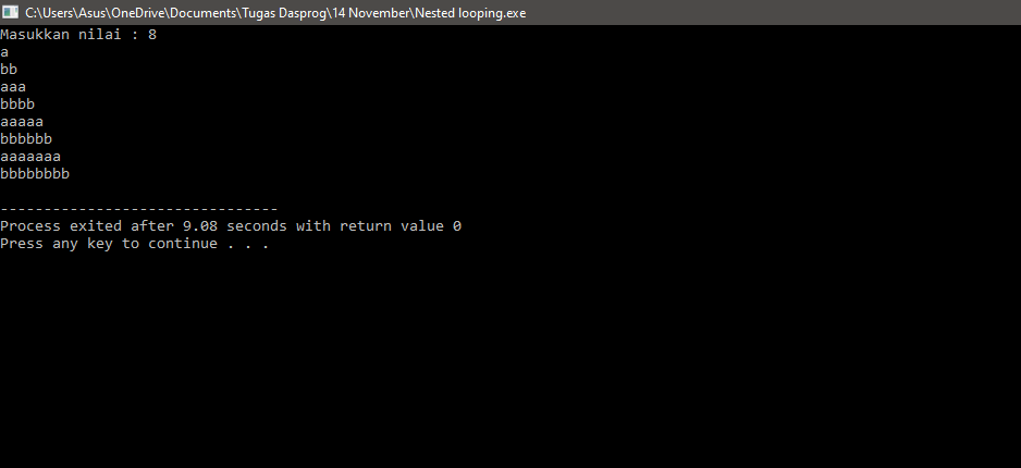 Program Nested Loop di C++ - Rizkco Fauzan Adhim - Medium