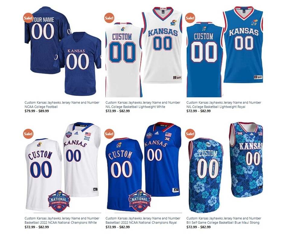 Design Your Own Winning Look with a Custom Kansas Jayhawks Jersey | by ...