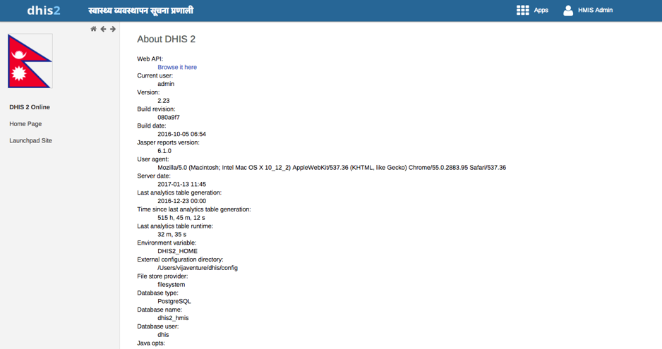 Manual do utilizador DHIS2 - DHIS2 Documentation