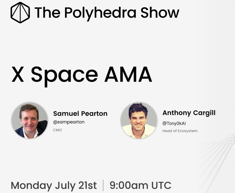 X Space AMA — July 21st. The Polyhydra team cannot be stopped… | by ...