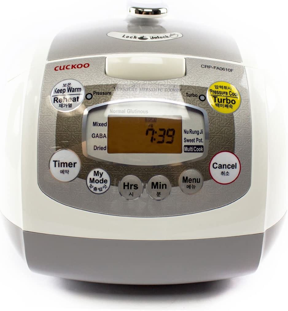 Cuckoo CRPFA0610F Rice Cooker Review Delicious recipes Medium