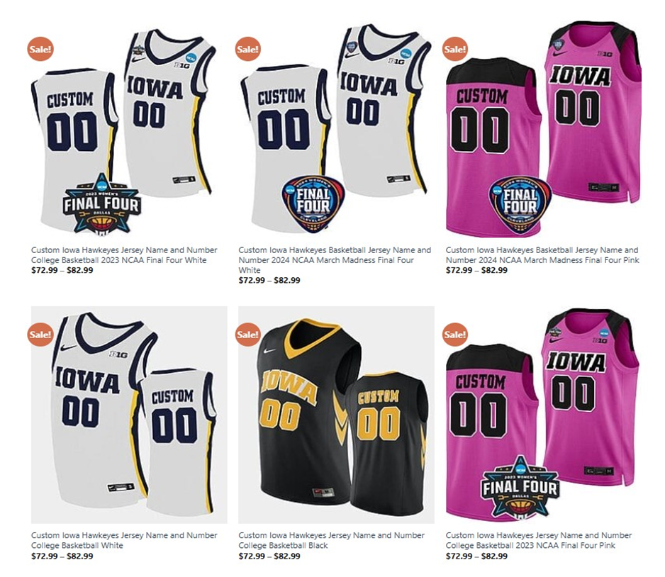 Show Your Team Spirit with a Custom Iowa Hawkeyes Jersey | by Top Wow