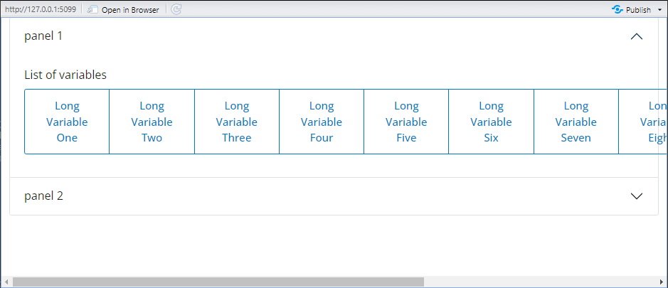 How to set an overflow of buttons to the next line for small pages ...