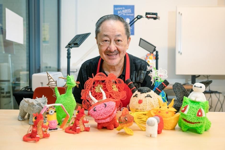 Makers Next Door: Meet Uncle Andrew, 3D Pen Artist, by Public Libraries  Singapore, publiclibrarysg
