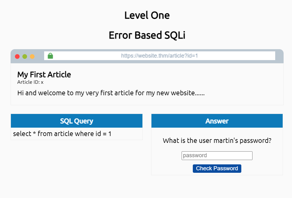 TryHackMe | SQL Injection. Learn How To Detect And Exploit SQL… | By ...