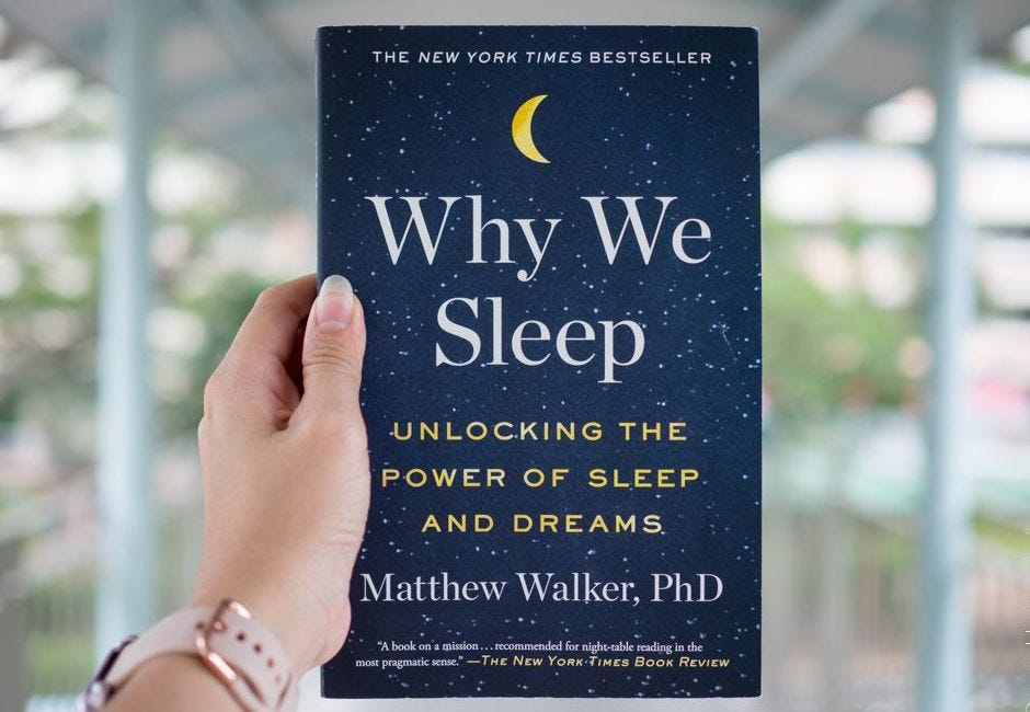 Why We Sleep: Unlocking the Power of Sleep and Dreams By Matthew Walker ...