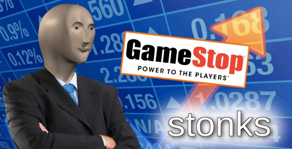 Da GameStop-stonks stoppede Wall Stret (ish)