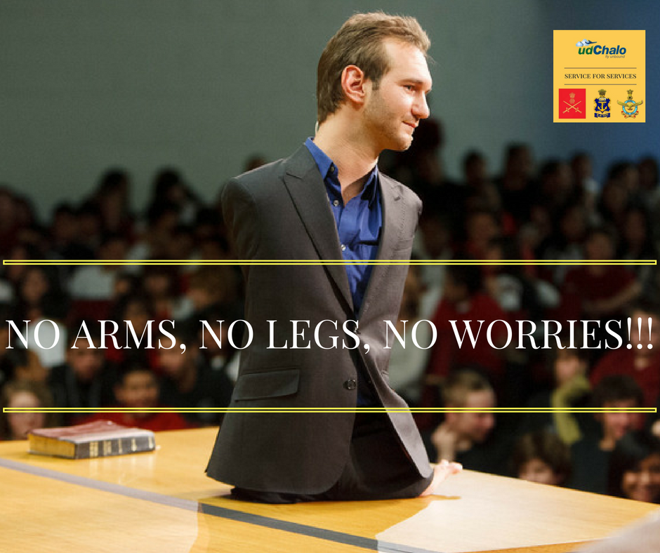 No arms, No legs, No worries!!! by udiBaba udChalo