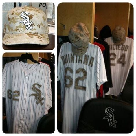 white sox camo jersey