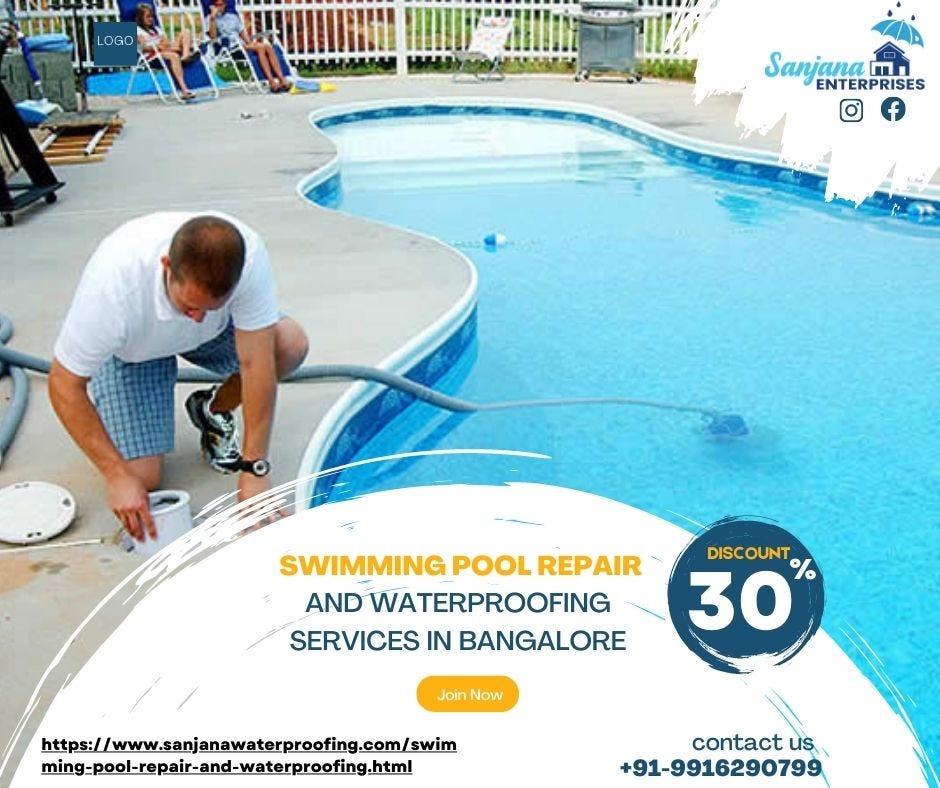 Dive into Excellence Sanjana Enterprises’ Expert Swimming Pool Repair