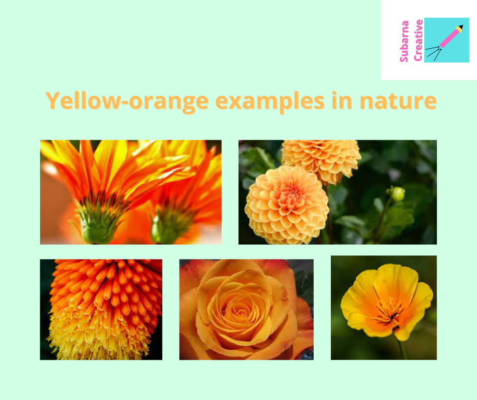 Here’s a quick way to make the best designs. Color theory yelloworange